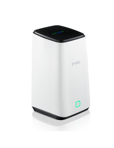Zyxel FWA510 router wireless Multi-Gigabit Ethernet Banda tripla (2.4 GHz/5 GHz/5 GHz) 5G Nero, Bianco