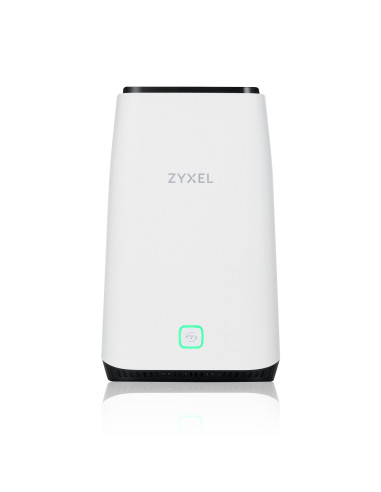 Zyxel FWA510 router wireless Multi-Gigabit Ethernet Banda tripla (2.4 GHz/5 GHz/5 GHz) 5G Nero, Bianco