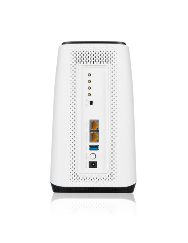 Zyxel FWA510 router wireless Multi-Gigabit Ethernet Banda tripla (2.4 GHz/5 GHz/5 GHz) 5G Nero, Bianco