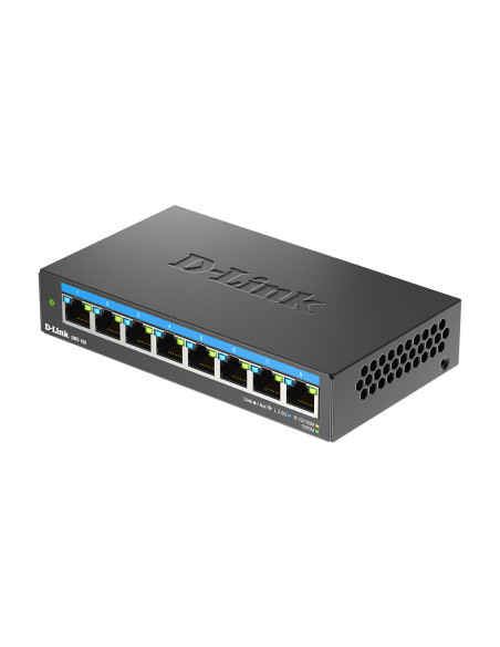 D-Link DMS-108 Non gestito L2 2.5G Ethernet (100/1000/2500) Nero