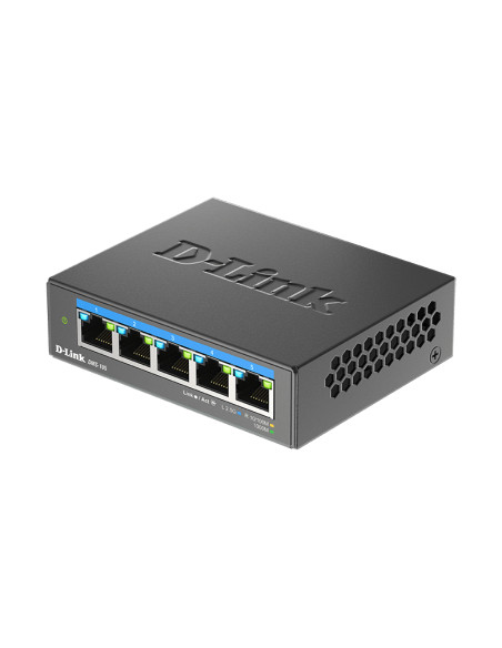D-Link DMS-105 Non gestito L2 2.5G Ethernet (100/1000/2500) Nero