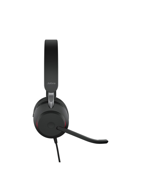 Jabra Evolve2 40 SE Auricolare Cablato A Padiglione Musica e Chiamate USB tipo-C Nero