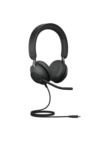 Jabra Evolve2 40 SE Auricolare Cablato A Padiglione Musica e Chiamate USB tipo-C Nero
