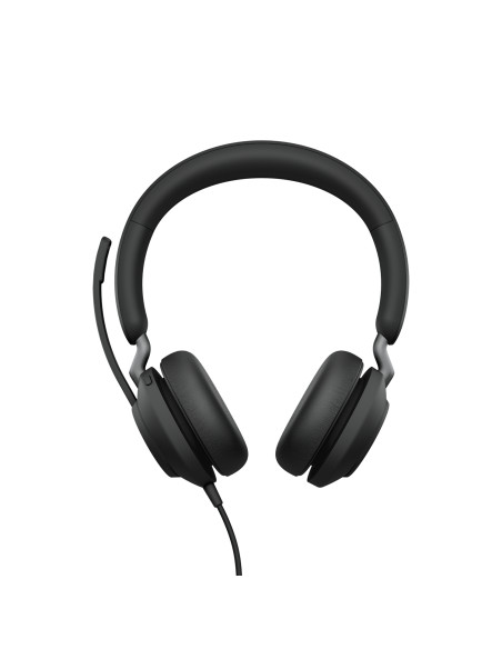 Jabra 24189-999-899 cuffia e auricolare Cablato A Padiglione Musica e Chiamate USB tipo-C Nero