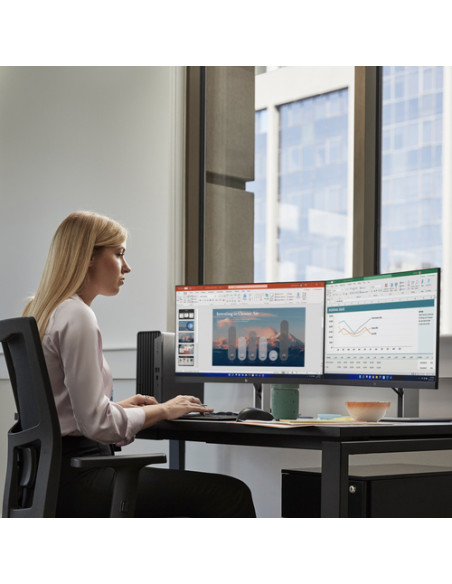 HP Pro 400 G9 Intel® Core™ i3 i3-13100 8 GB DDR4-SDRAM 256 GB SSD Windows 11 Pro SFF PC Nero