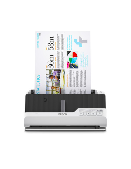 Epson DS-C490 Scanner con ADF + alimentatore di fogli 600 x 600 DPI A4 Nero, Bianco
