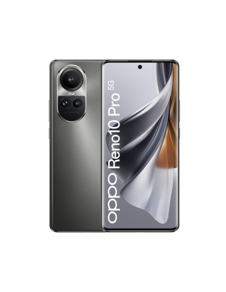 OPPO Reno 10 PRO Smartphone 5G, AI Tripla fotocamera 50+32+8MP, Selfie 32MP, Display 6.7" 120HZ AMOLED, 4600 mAh, RAM 12GB (Esp.
