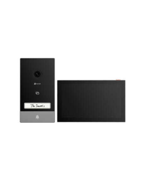 EZVIZ HP7 sistema per video-citofono 17,8 cm (7") Nero, Argento