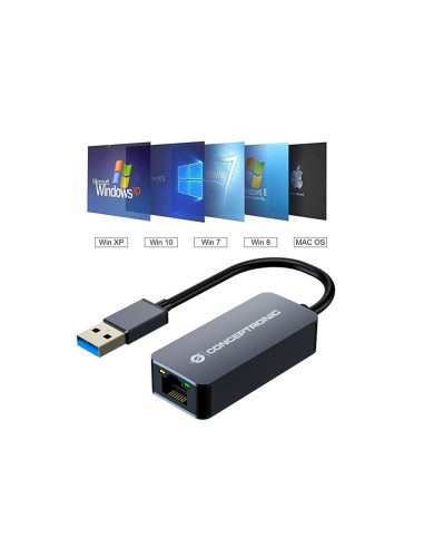 Conceptronic ABBY12G scheda di rete e adattatore Ethernet 2500 Mbit/s