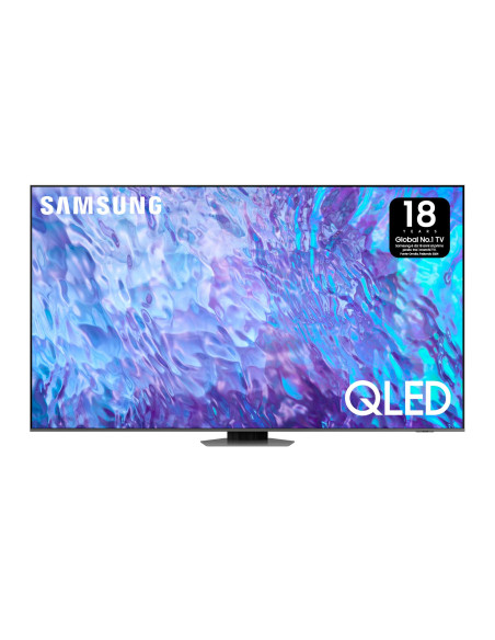 Samsung Series 8 TV QE98Q80CATXZT QLED 4K, Smart TV 98" Processore Neural Quantum 4K, SuperSlim Design, Carbon Silver 2023