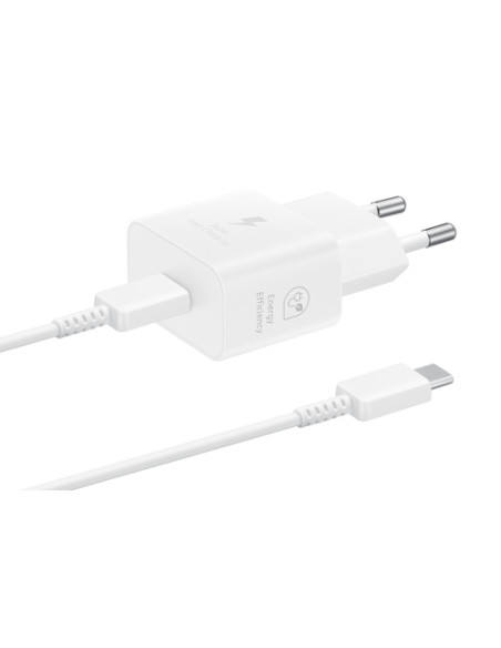 Samsung Caricabatterie Super Fast Charging (25W) con cavo da USB Type-C a USB Type-C