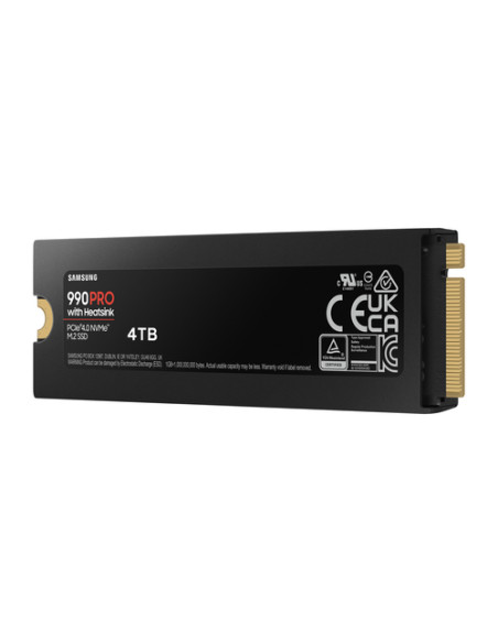 Samsung 990 PRO NVMe 4TB con Dissipatore di calore, SSD interno