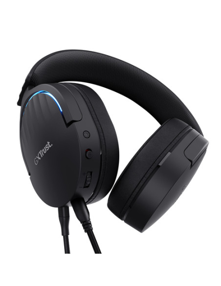 Trust GXT 490 FAYZO Auricolare Cablato A Padiglione Gaming USB tipo A Nero