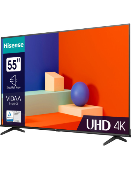 Hisense 55A69K TV 139,7 cm (55") 4K Ultra HD Smart TV Wi-Fi Nero 300 cd/m²