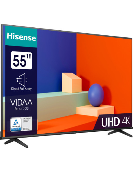 Hisense 55A69K TV 139,7 cm (55") 4K Ultra HD Smart TV Wi-Fi Nero 300 cd/m²