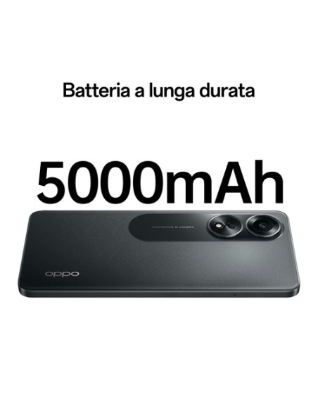 OPPO A58 4G Smartphone, AI Doppia fotocamera 50+2MP, Selfie 8MP, Display 6.72” 60HZ LCD FHD+, 5000mAh, RAM 6 (Esp 2GB/4GB/6GB)