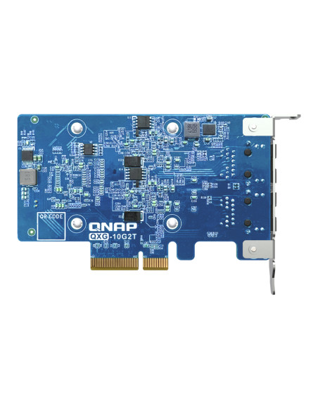 QNAP QXG-10G2T scheda di rete e adattatore Interno Ethernet 10000 Mbit/s