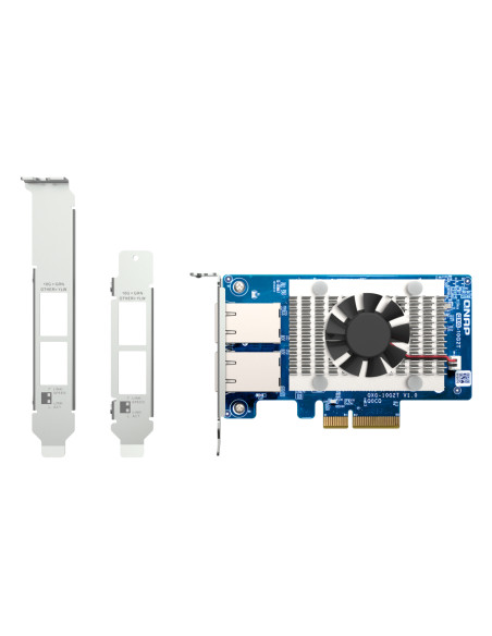QNAP QXG-10G2T scheda di rete e adattatore Interno Ethernet 10000 Mbit/s