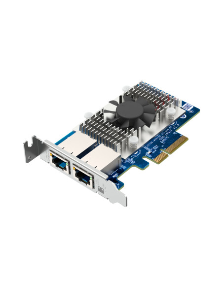 QNAP QXG-10G2T scheda di rete e adattatore Interno Ethernet 10000 Mbit/s
