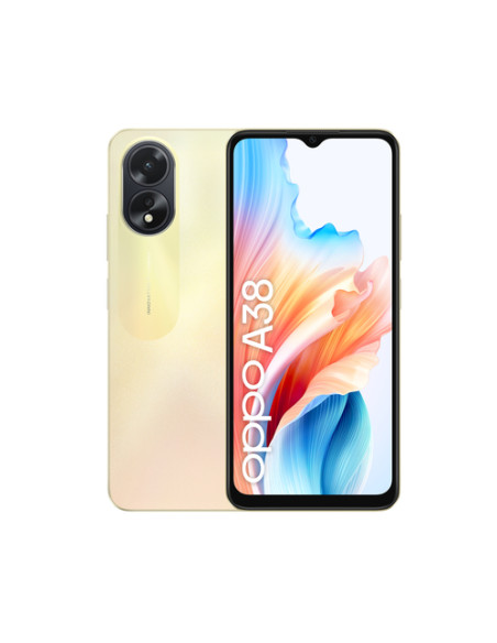 OPPO A38 4G Smartphone, AI Doppia fotocamera 50+2MP, Selfie 5MP, Display 6.56” 90HZ LCD HD+, 5000mAh, RAM 8 GB (4+4) + ROM 128