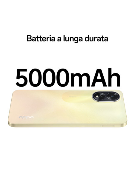 OPPO A38 4G Smartphone, AI Doppia fotocamera 50+2MP, Selfie 5MP, Display 6.56” 90HZ LCD HD+, 5000mAh, RAM 8 GB (4+4) + ROM 128