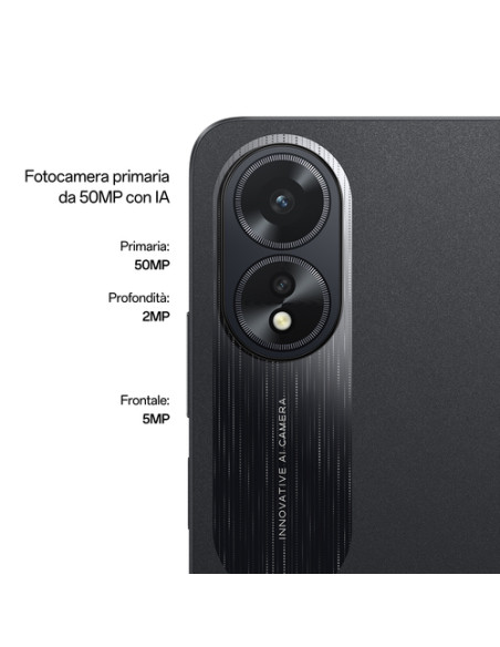 OPPO A38 4G Smartphone, AI Doppia fotocamera 50+2MP, Selfie 5MP, Display 6.56” 90HZ LCD HD+, 5000mAh, RAM 8 GB (4+4) + ROM 128