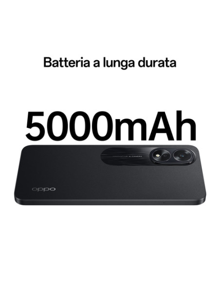 OPPO A38 4G Smartphone, AI Doppia fotocamera 50+2MP, Selfie 5MP, Display 6.56” 90HZ LCD HD+, 5000mAh, RAM 8 GB (4+4) + ROM 128