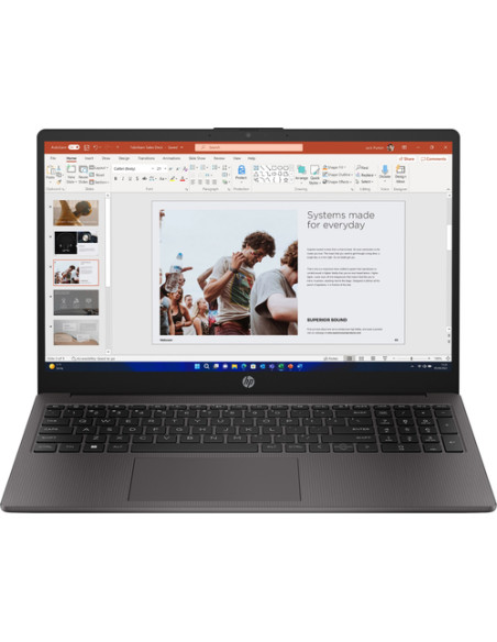 HP 255 G10 AMD Ryzen™ 7 7730U Computer portatile 39,6 cm (15.6") Full HD 16 GB DDR4-SDRAM 1 TB SSD Wi-Fi 6 (802.11ax) Windows 