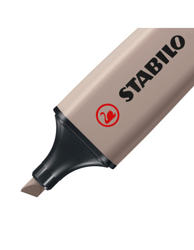 STABILO BOSS ORIGINAL NatureColors evidenziatore 10 pz Punta smussata Grigio chiaro