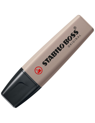 STABILO BOSS ORIGINAL NatureColors evidenziatore 10 pz Punta smussata Grigio chiaro