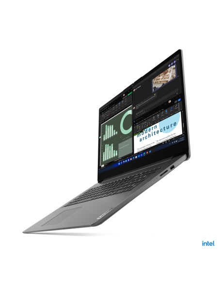 Lenovo V17 Intel® Core™ i7 i7-1355U Computer portatile 43,9 cm (17.3") Full HD 16 GB DDR4-SDRAM 512 GB SSD Wi-Fi 6 (802.11ax)