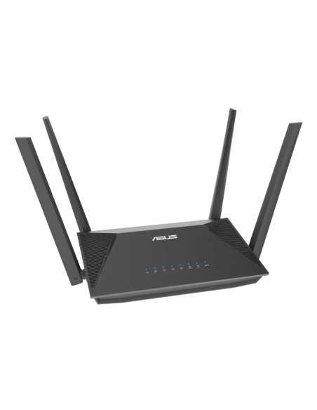 ASUS RT-AX52 AX1800 AiMesh router wireless Gigabit Ethernet Dual-band (2.4 GHz/5 GHz) Nero