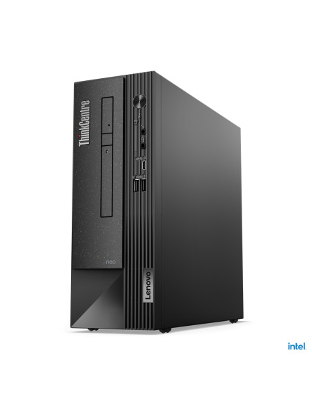Lenovo ThinkCentre neo 50s Intel® Core™ i3 i3-12100 8 GB DDR4-SDRAM 256 GB SSD Windows 11 Pro SFF PC Nero