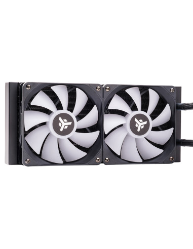 itek EVOLIQ 240 V2 ARGB Processore Kit di raffreddamento a liquido 12 cm Nero