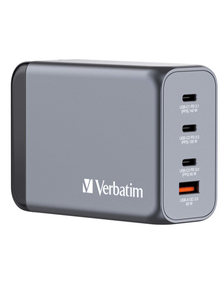 Verbatim GNC-240 Universale Nero, Grigio AC Ricarica rapida Interno