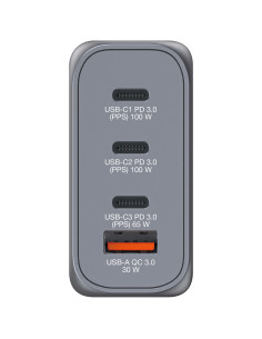 Verbatim GNC-100 Universale Nero, Grigio AC Ricarica rapida Interno 2