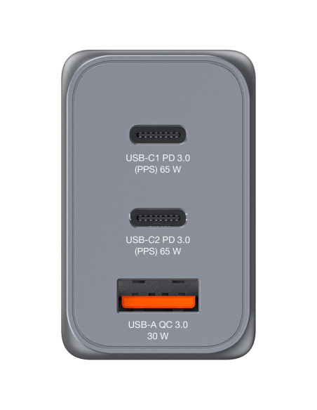 Verbatim GNC-65 Universale Nero, Grigio AC Ricarica rapida Interno