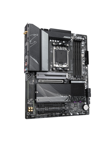 GIGABYTE B650 AORUS ELITE AX V2 Scheda madre - AMD Ryzen serie 9000, VRM a 12+2+2 fasi, fino a 8000 MHz DDR5 (OC), 1xPCIe 5.0 + 