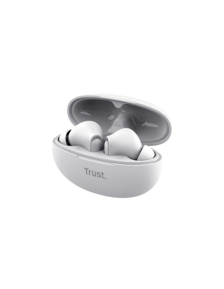 Trust Yavi Auricolare True Wireless Stereo (TWS) In-ear Musica e Chiamate USB tipo-C Bluetooth Bianco