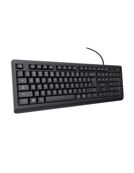 Trust 24640 tastiera Ufficio USB QWERTY Italiano Nero