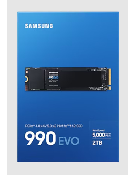 Samsung 990 EVO 2 TB M.2 PCI Express 4.0 NVMe V-NAND TLC