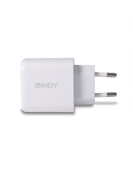 Lindy 73428 Caricabatterie per dispositivi mobili Universale Bianco AC Ricarica rapida Interno