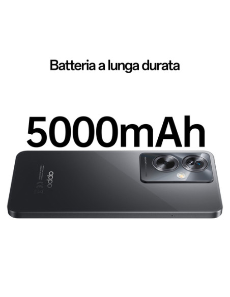 OPPO A79 5G Smartphone, AI Doppia fotocamera 50+2MP, Selfie 8MP, Display 6.72” 90HZ LCD FHD+, 5000mAh, RAM 8(Esp 4GB/6GB/8GB)+