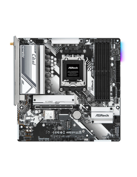 ASRock B650M-H/M.2+ AMD B650 2*DDR5 2*M.2 4*SataIII AM5 HDMI/DisplayPort mATX