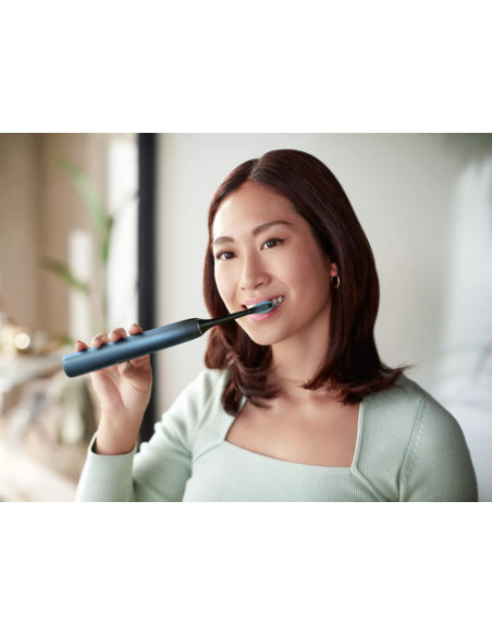 Philips Sonicare DiamondClean 9000 Series Spazzolino Elettrico Sonico Blu Special Edition, con custodia da viaggio HX9911/88