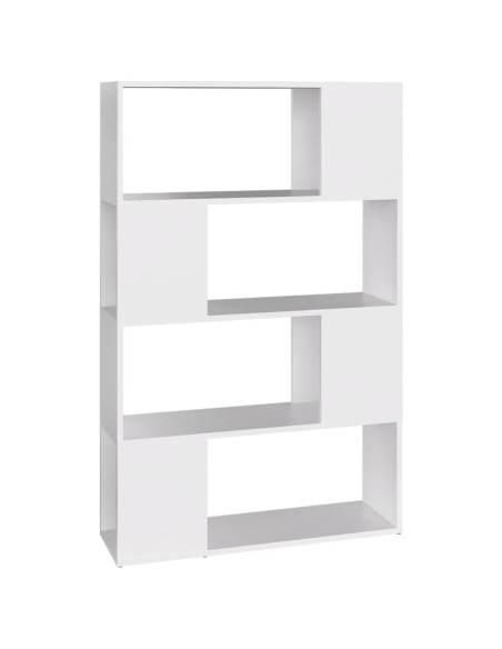 Libreria/Divisorio Bianco 80x24x124,5 cm in Truciolato
