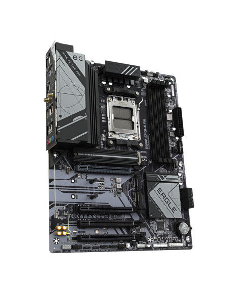 GIGABYTE B650 EAGLE AX Scheda madre - AMD Ryzen serie 9000, VRM a 12+2+2 fasi, fino a 7600 MHz DDR5 (OC), 1xPCIe 5.0 + 2xPCIe 4.