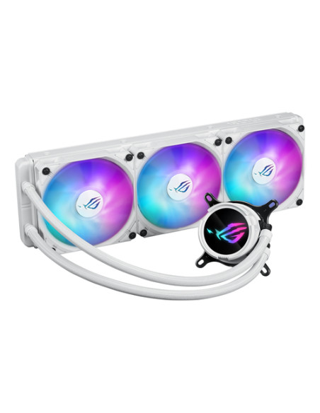ASUS ROG Strix LC III 360 ARGB White Edition Processore Kit di raffreddamento a liquido 12 cm Bianco