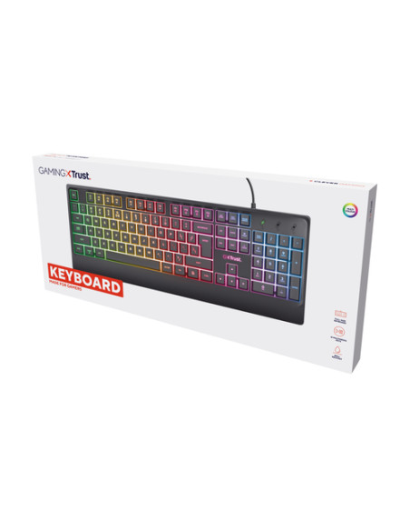 Trust TASTIERA GAMING ILLUMINATA