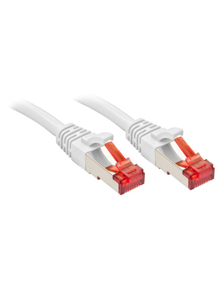 Lindy Rj45/Rj45 Cat6 2m cavo di rete Bianco S/FTP (S-STP)